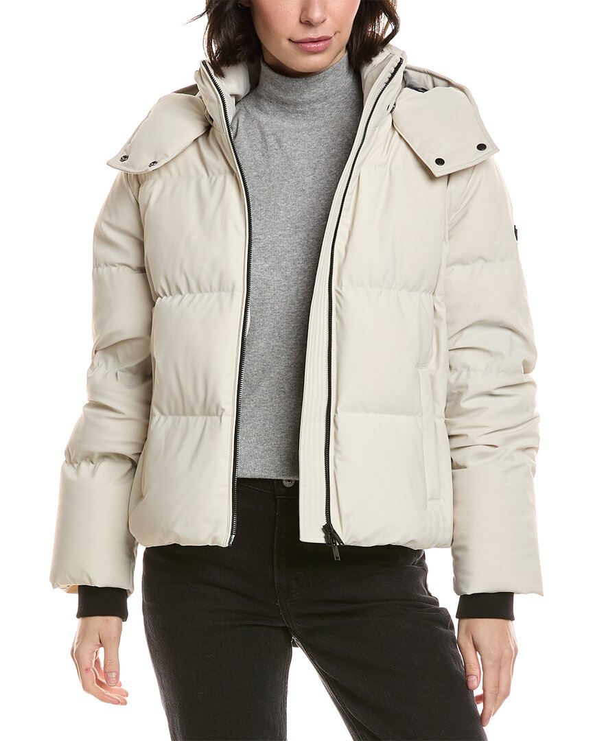 Moose Knuckles Misti Puffer Jacket In Neutral