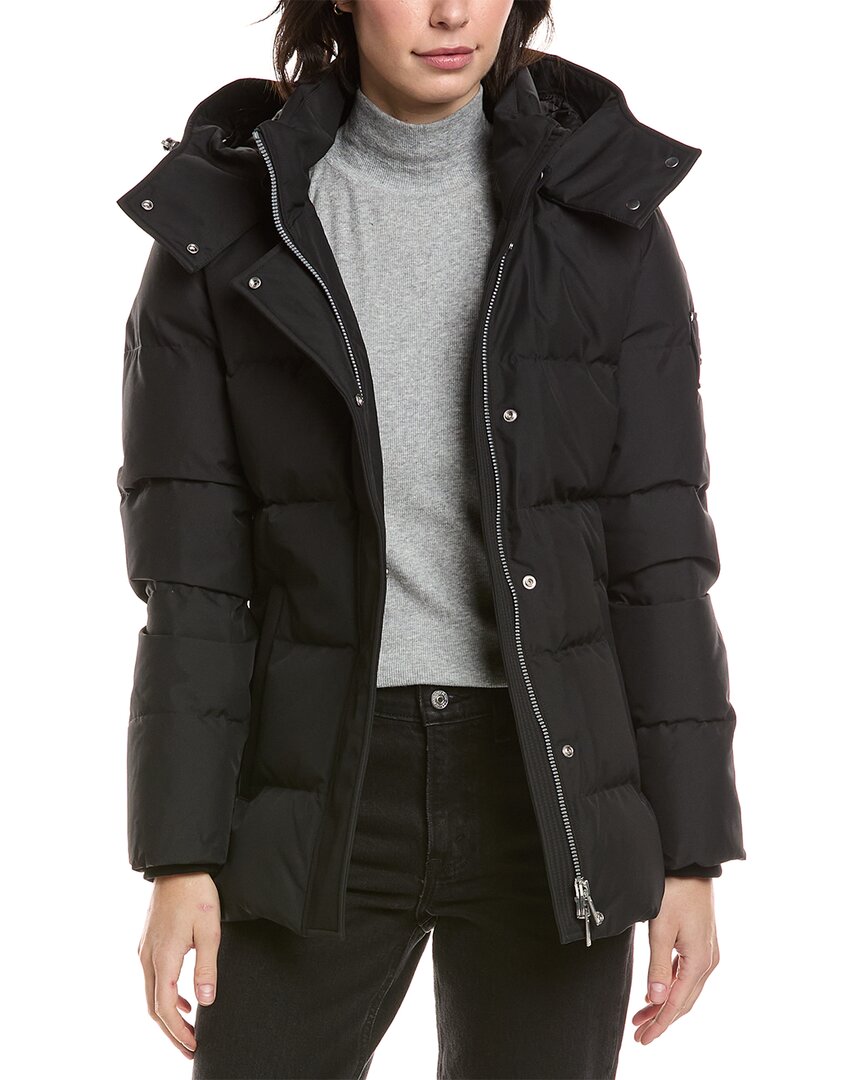 Moose Knuckles Cloud 3q Parka In Black