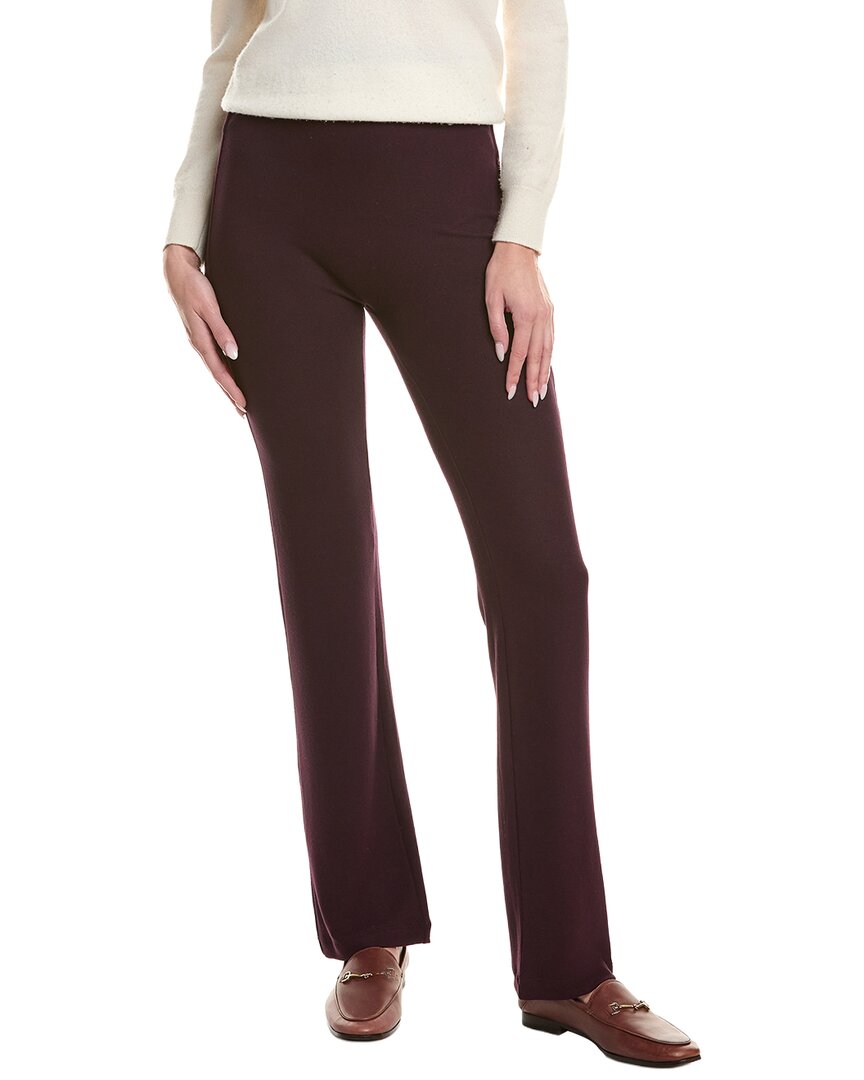 Leset Lauren Straight Leg Pant In Purple