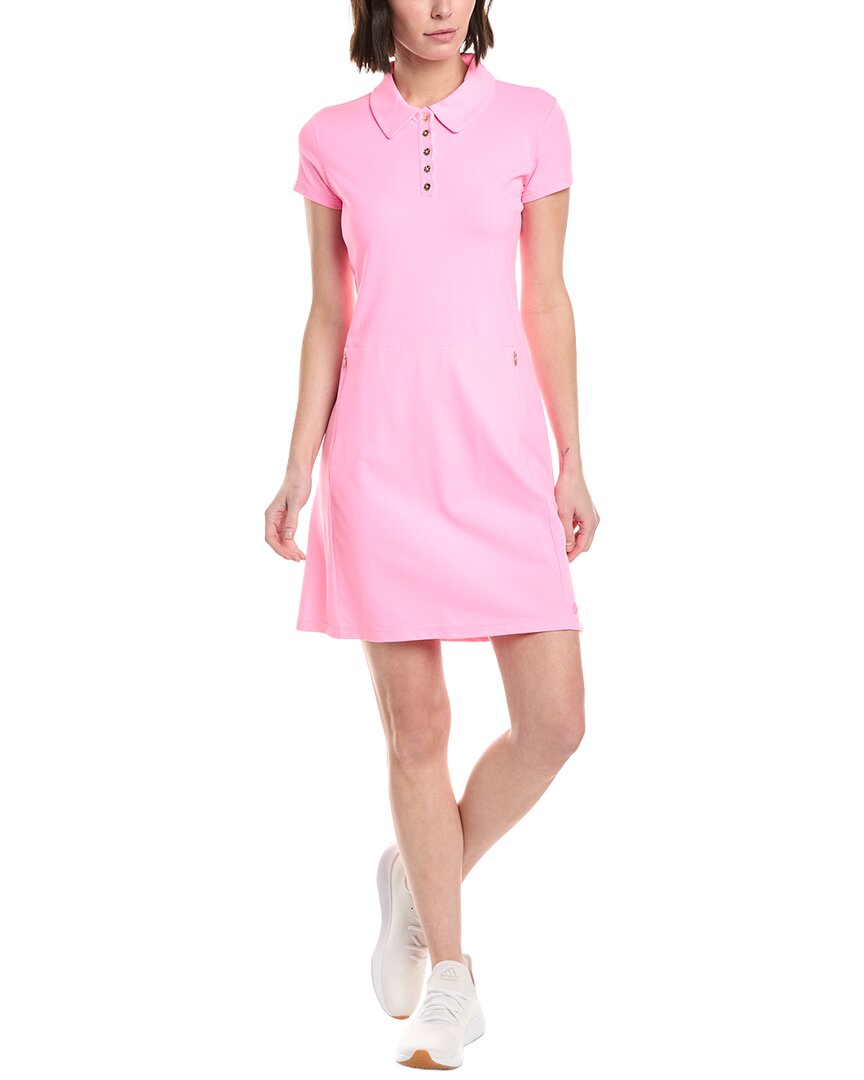 Lilly Pulitzer Frida Scallop Polo Dress In Pink