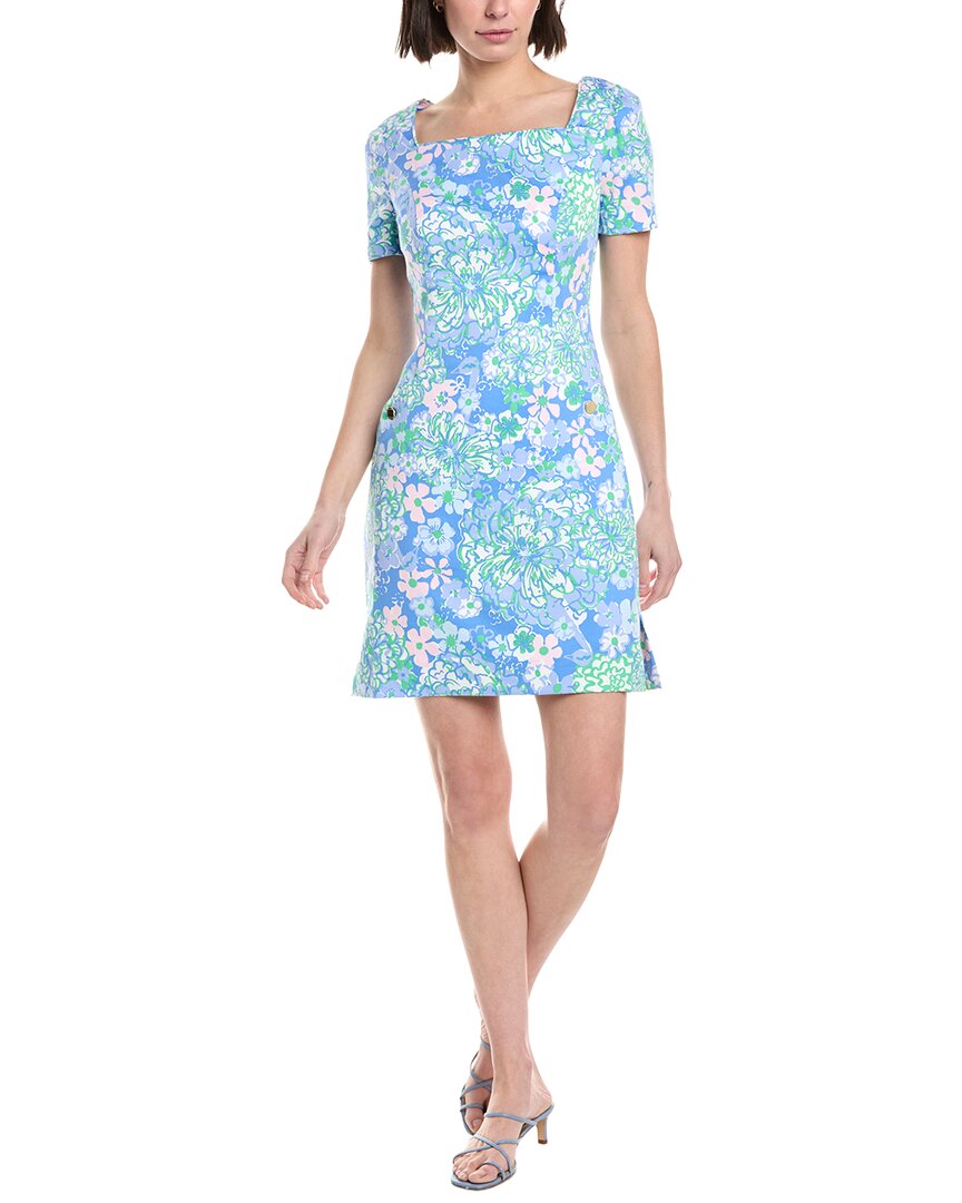 Lilly Pulitzer The Lilly Shift Dress In Blue