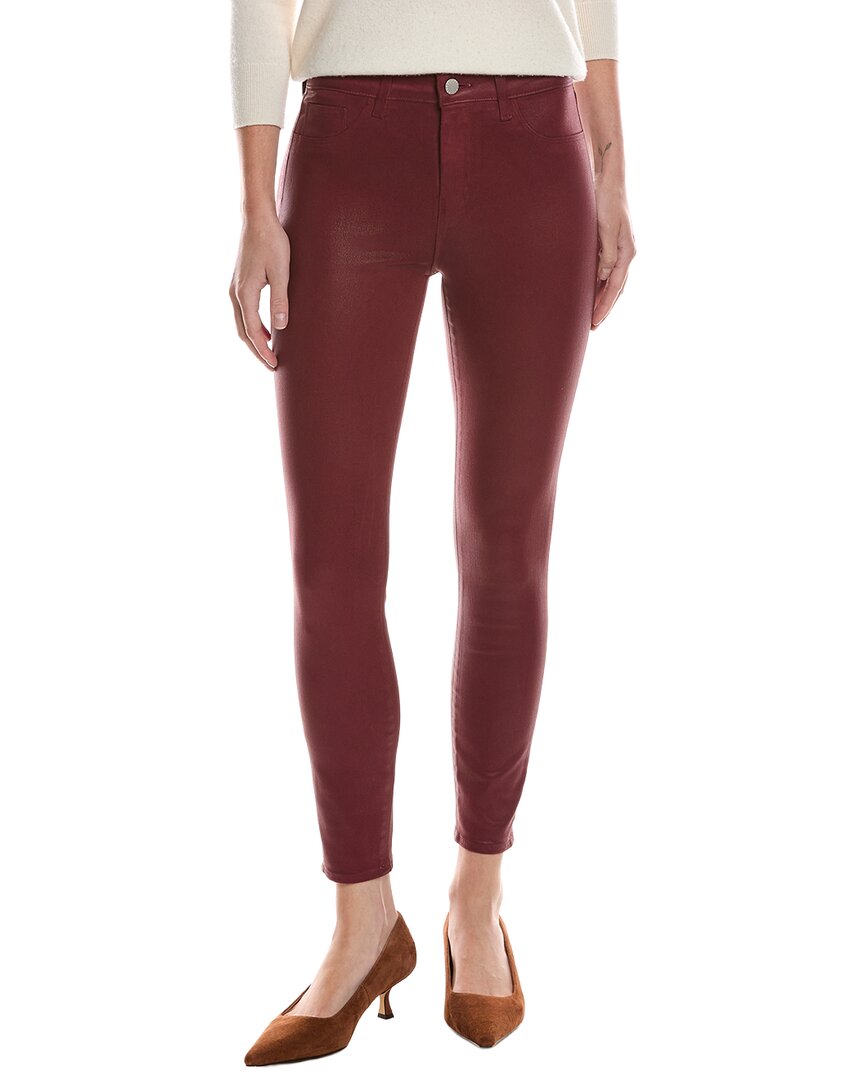 L'agence Lagence Margot High Rise Skinny Jean In Brown
