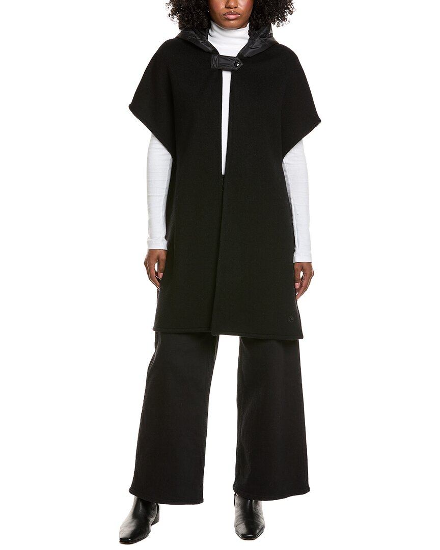 Bogner Nilla Wool-blend Poncho In Black