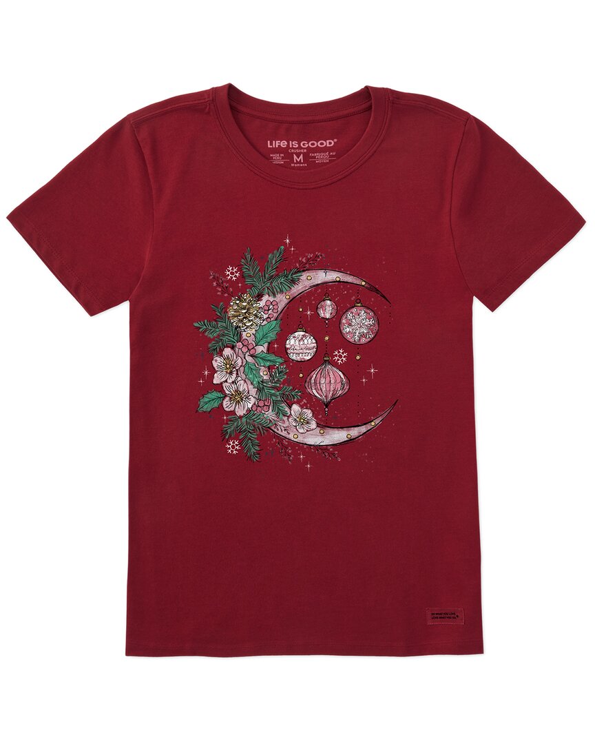Life Is Good ® Crusher T-shirt In Red