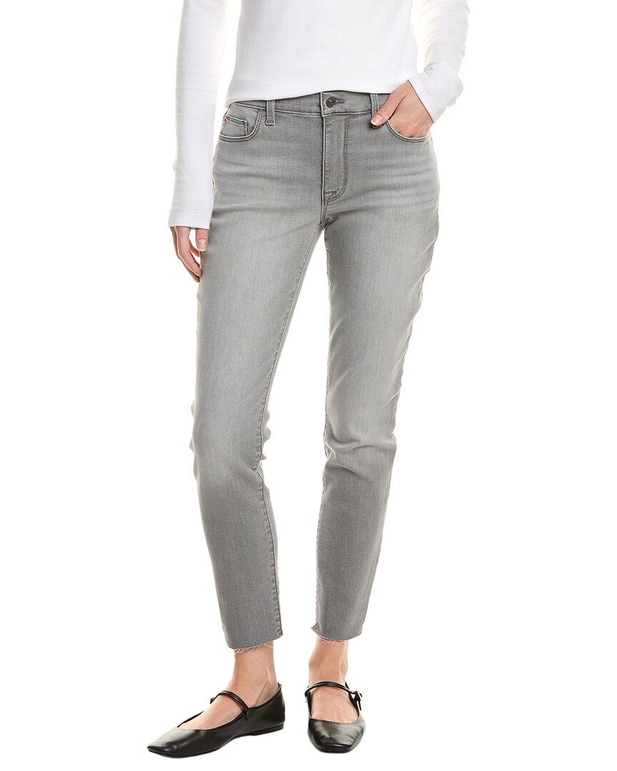 Hudson Jeans Natalie Mid-rise Super Skinny Ankle Cut Jean In Gray