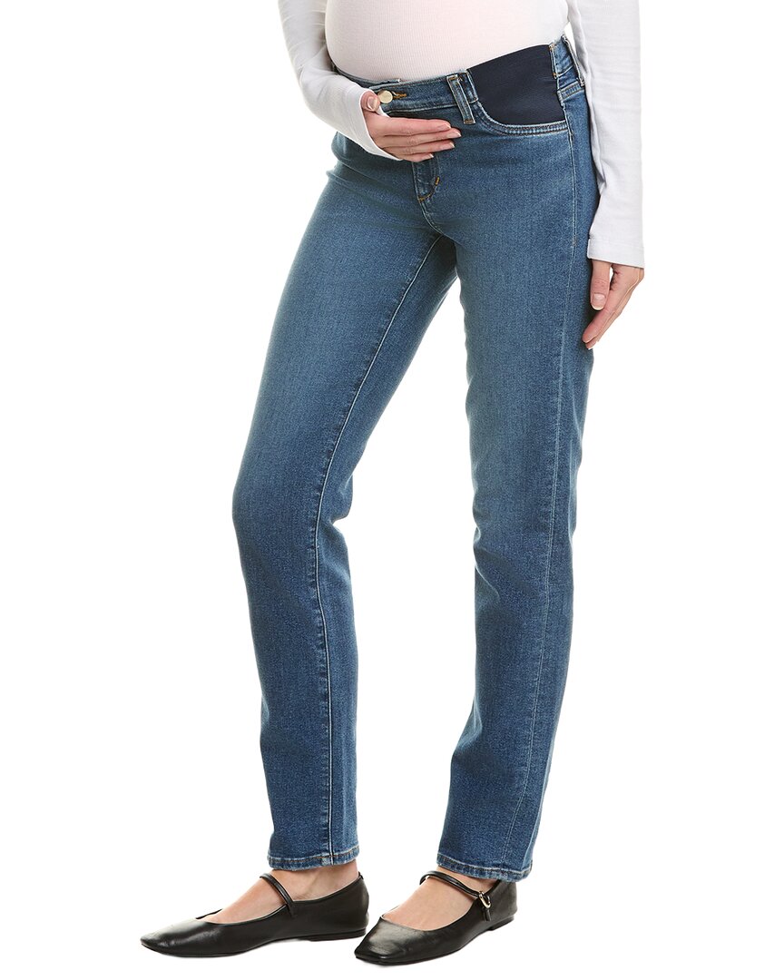 Joe's Jeans Maternity The Lara High Standards Mid-rise Cigarette Jean In Blue