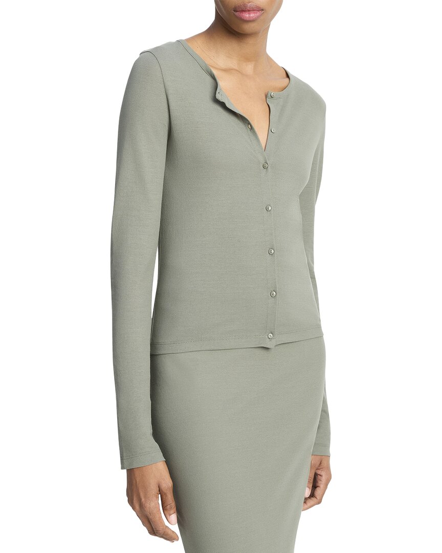 Vince Cardigan In Animal Print