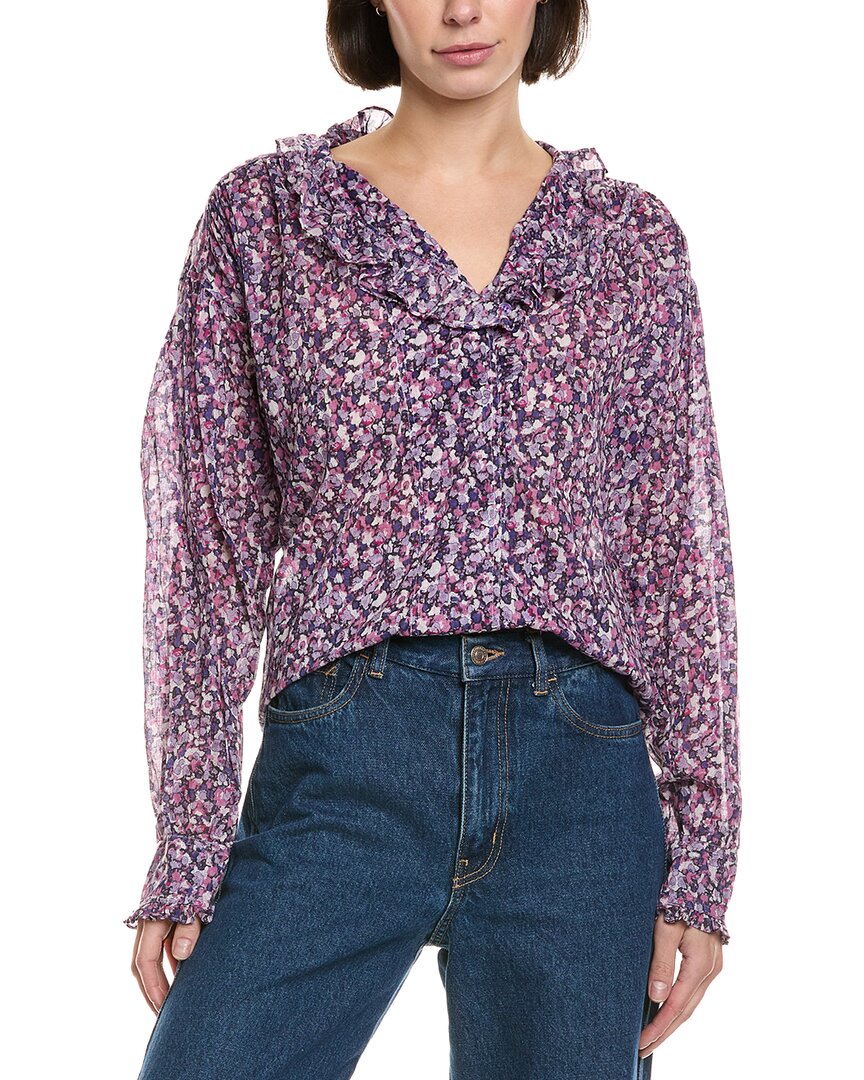 Isabel Marant Étoile Isabel Marant Etoile Pamias Top In Purple