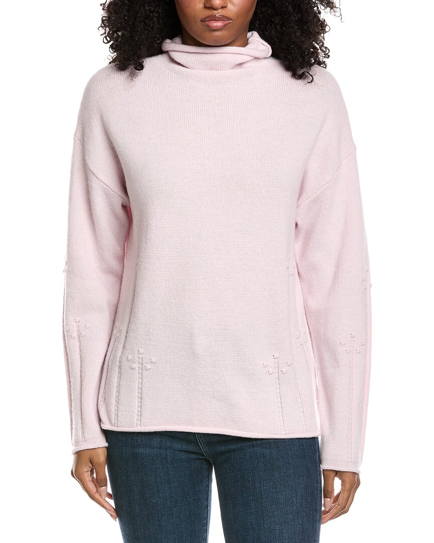 Fate Embellished Wool Sweater In Pink