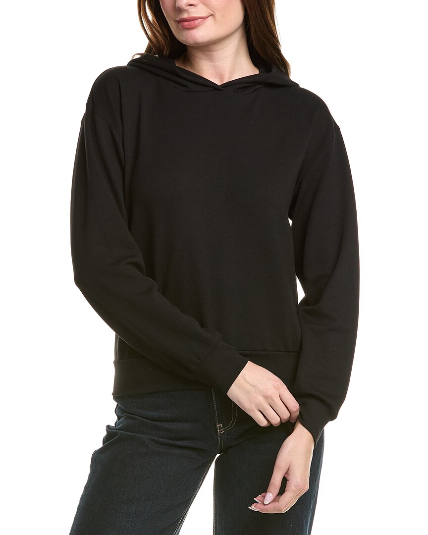 Perfectwhitetee Fitted Hoodie Sweatshirt In Black