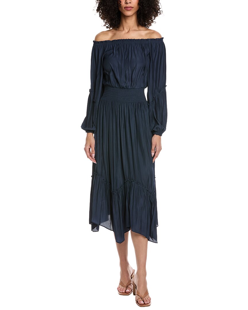 Ramy Brook Junia Maxi Dress In Navy