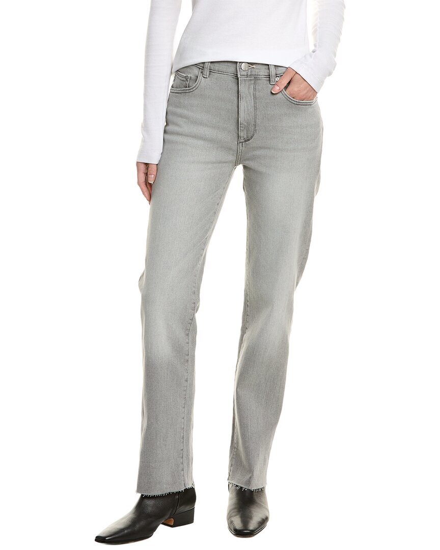 Dl1961 Patti Smoked Cuff Straight Jean In Multi