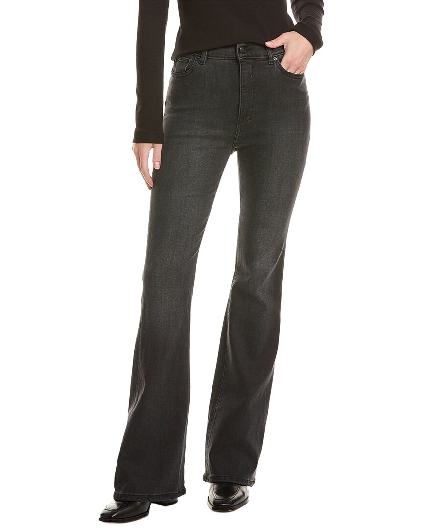 Dl1961 Bridget Soft Black Bootcut Jean In Multi