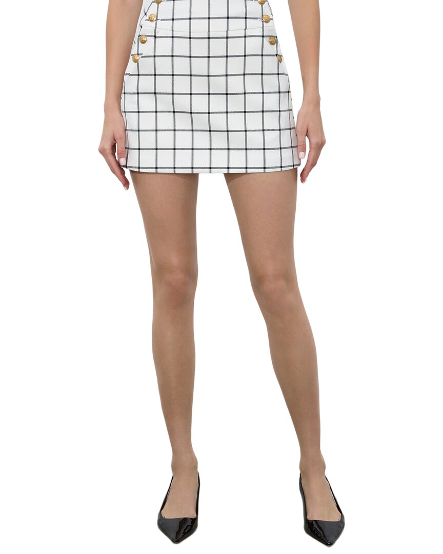 Alice And Olivia Alice + Olivia Donald Skirt In Multi