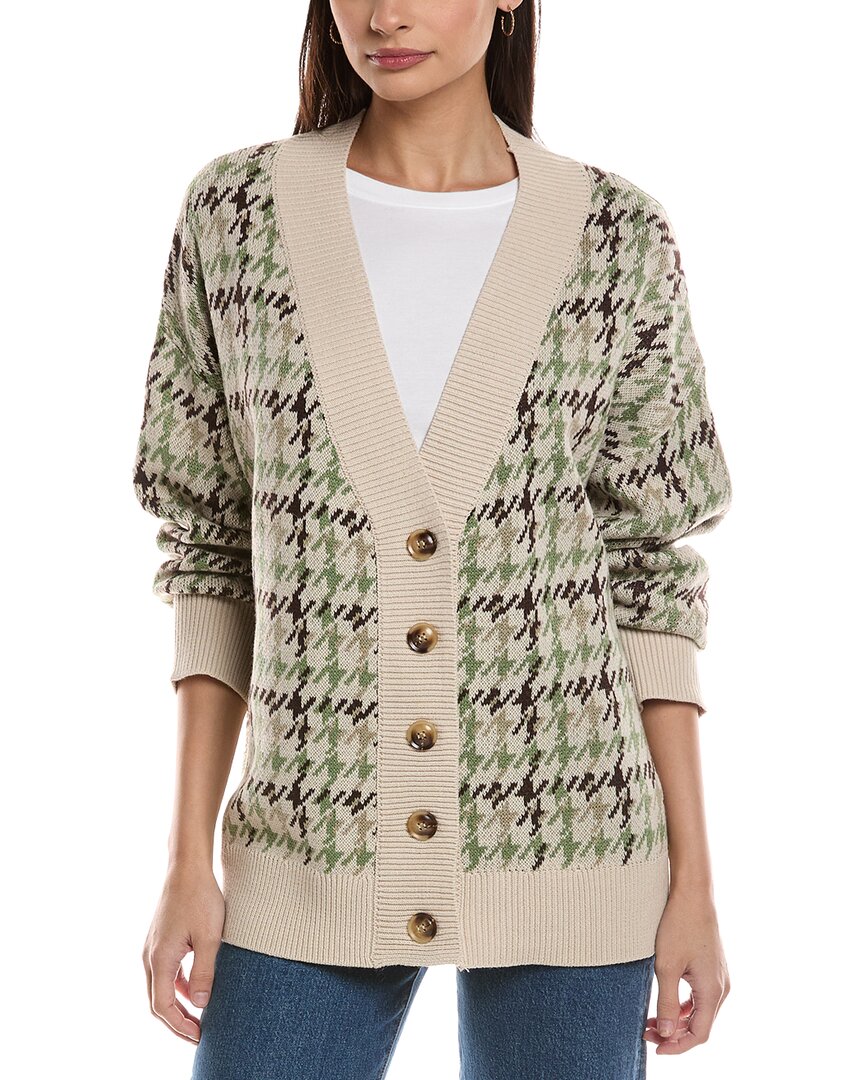 Oat New York Heavy Wool-blend Cardigan In Neutral