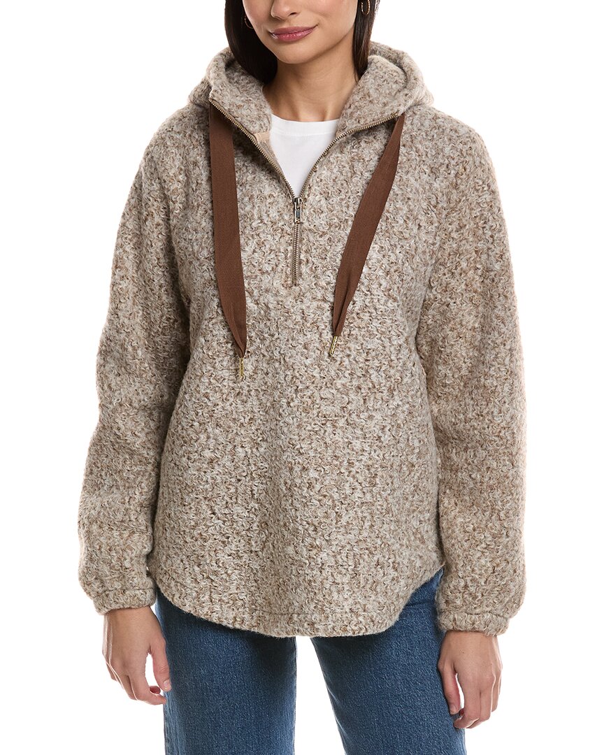 Oat New York Hoodie In Brown