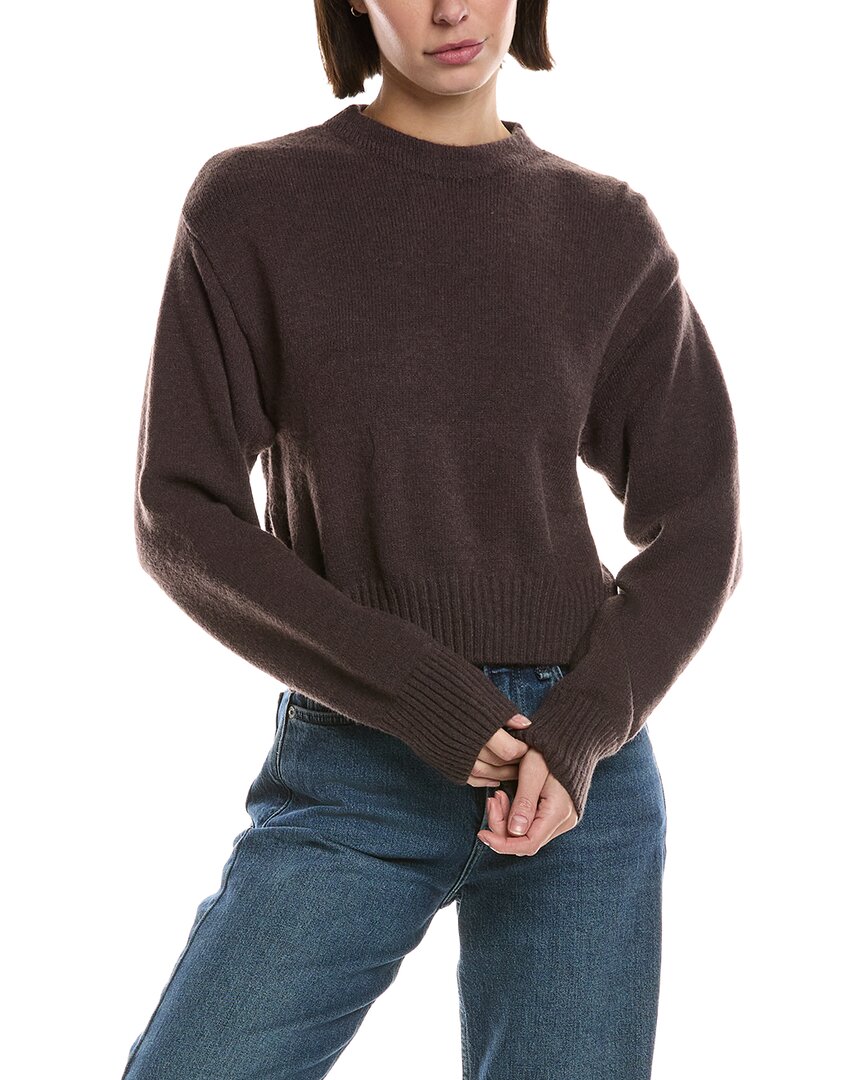 Avantlook Dropped-shoulder Sweater In Brown