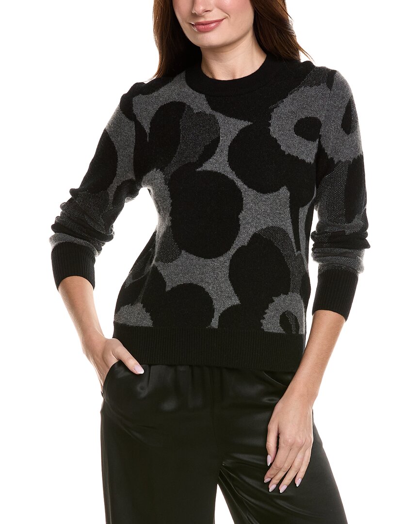 Marimekko Aukio Wool & Cashmere-blend Sweater In Black