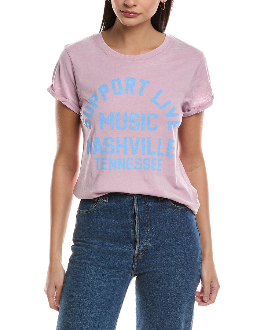 Prince Peter Support Live Music Nashville T-shirt In Purple