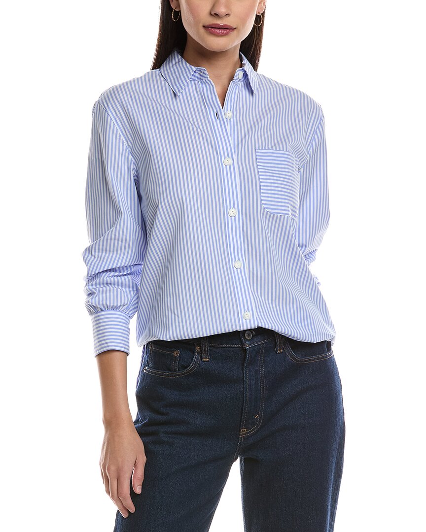 Rag & Bone Max Shirt In Blue