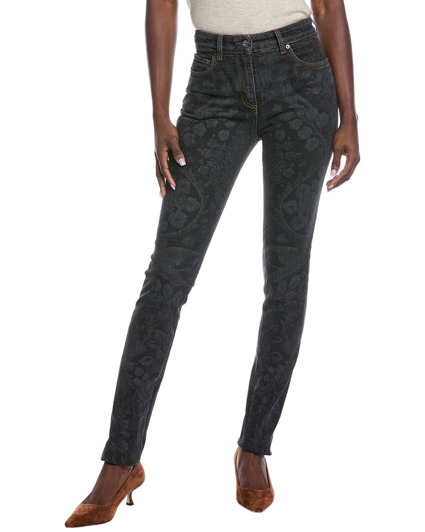 Etro Skinny Jean In Black