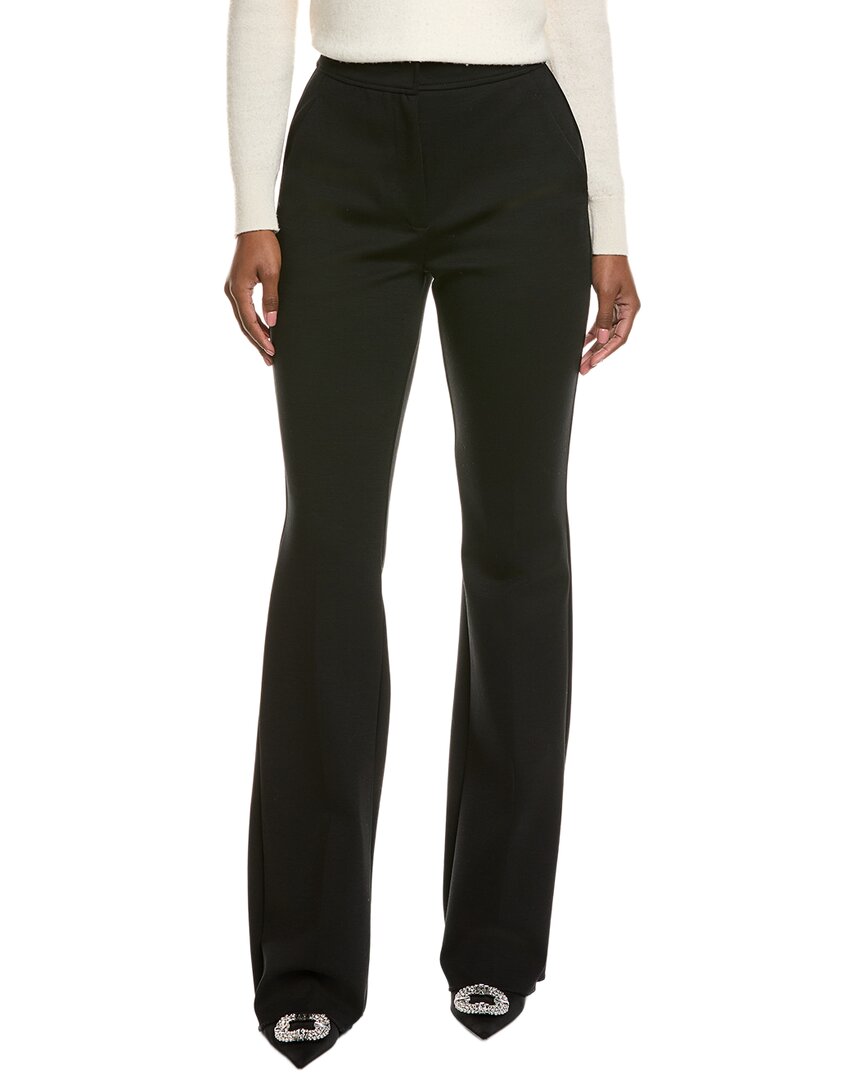 Max Mara Yana Wool-blend Trouser In Black