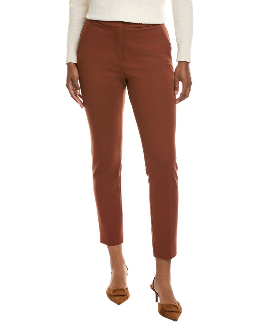Max Mara Pegno Jersey Trouser In Brown