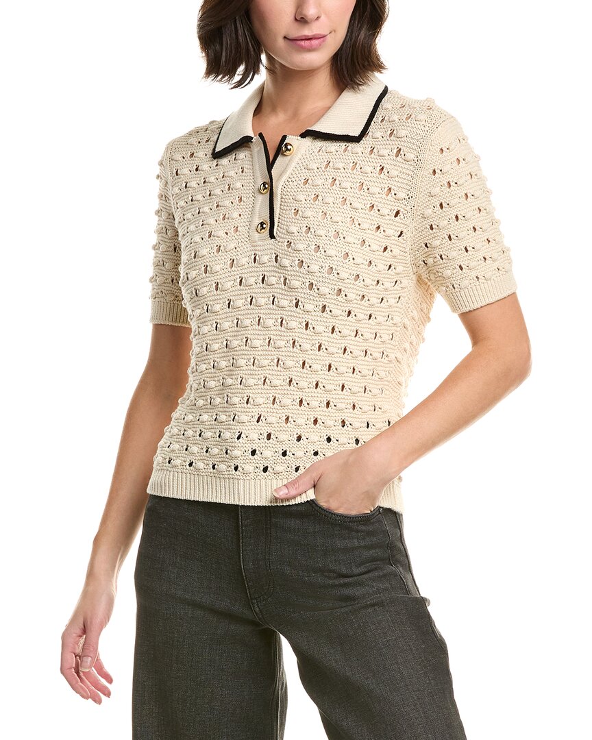 Frame The Bauble Polo In Neutral