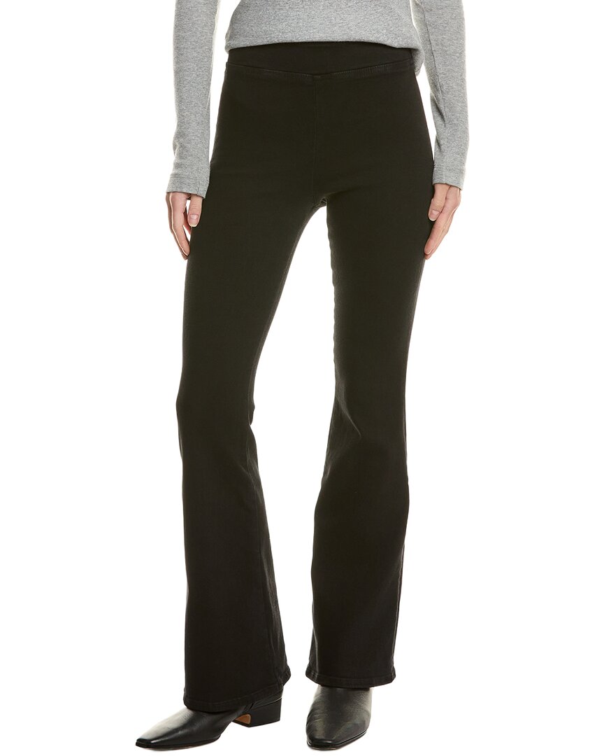 Frame Denim The Jetset Noir Flare Jean In Black