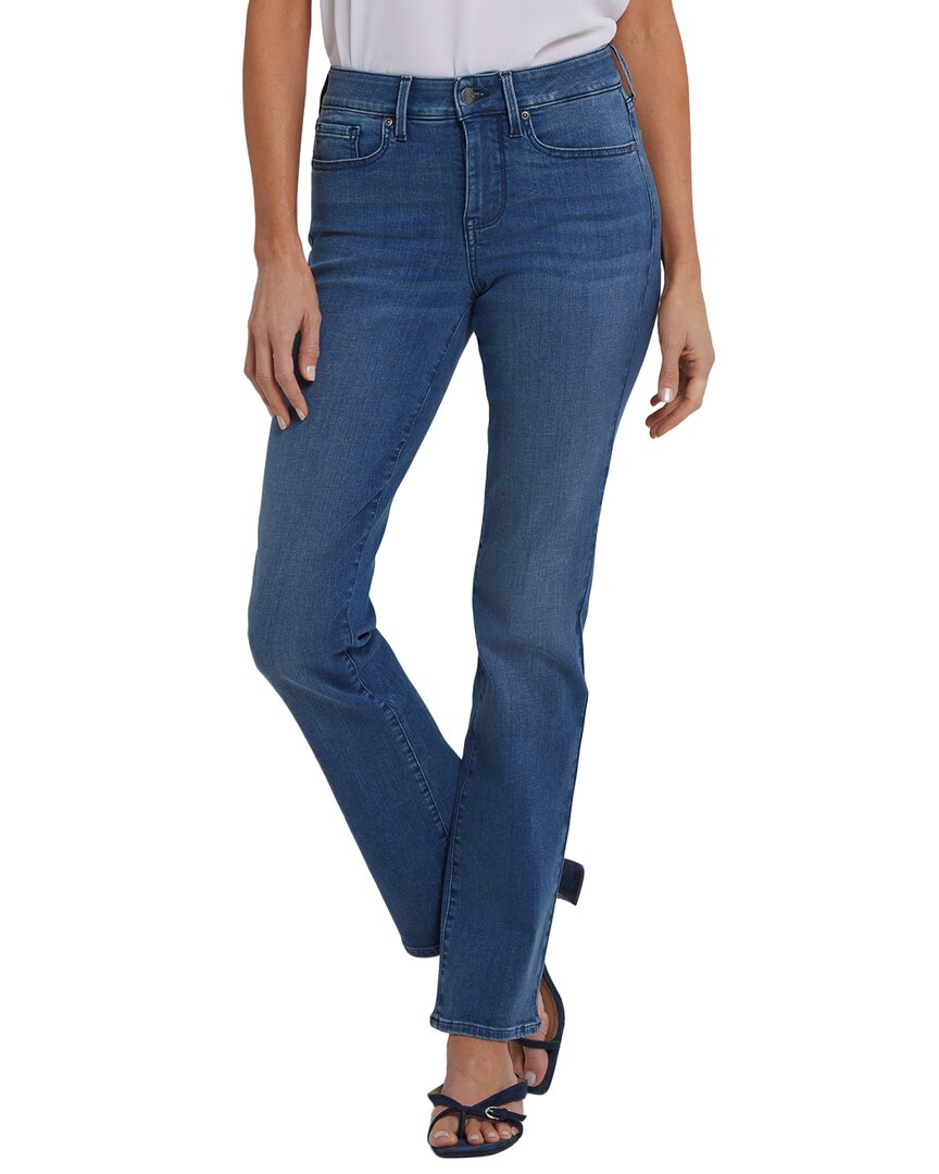 Nydj Marilyn Mission Blue Straight Leg Jean In Blue