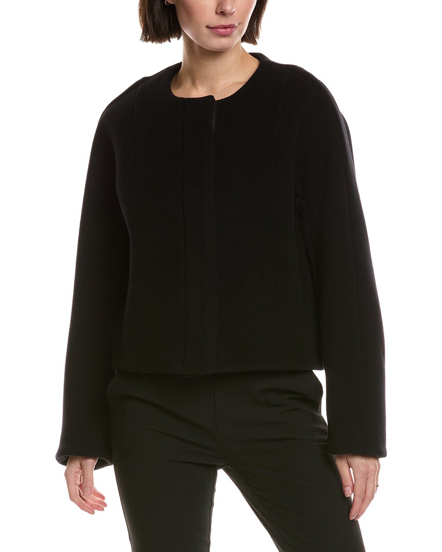 Proenza Schouler Mona Wool-blend Jacket In Black