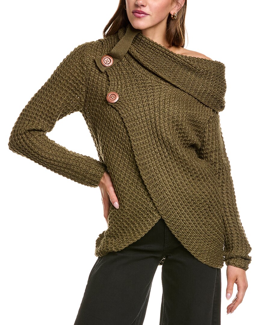 Jak Turtleneck Sweater In Green