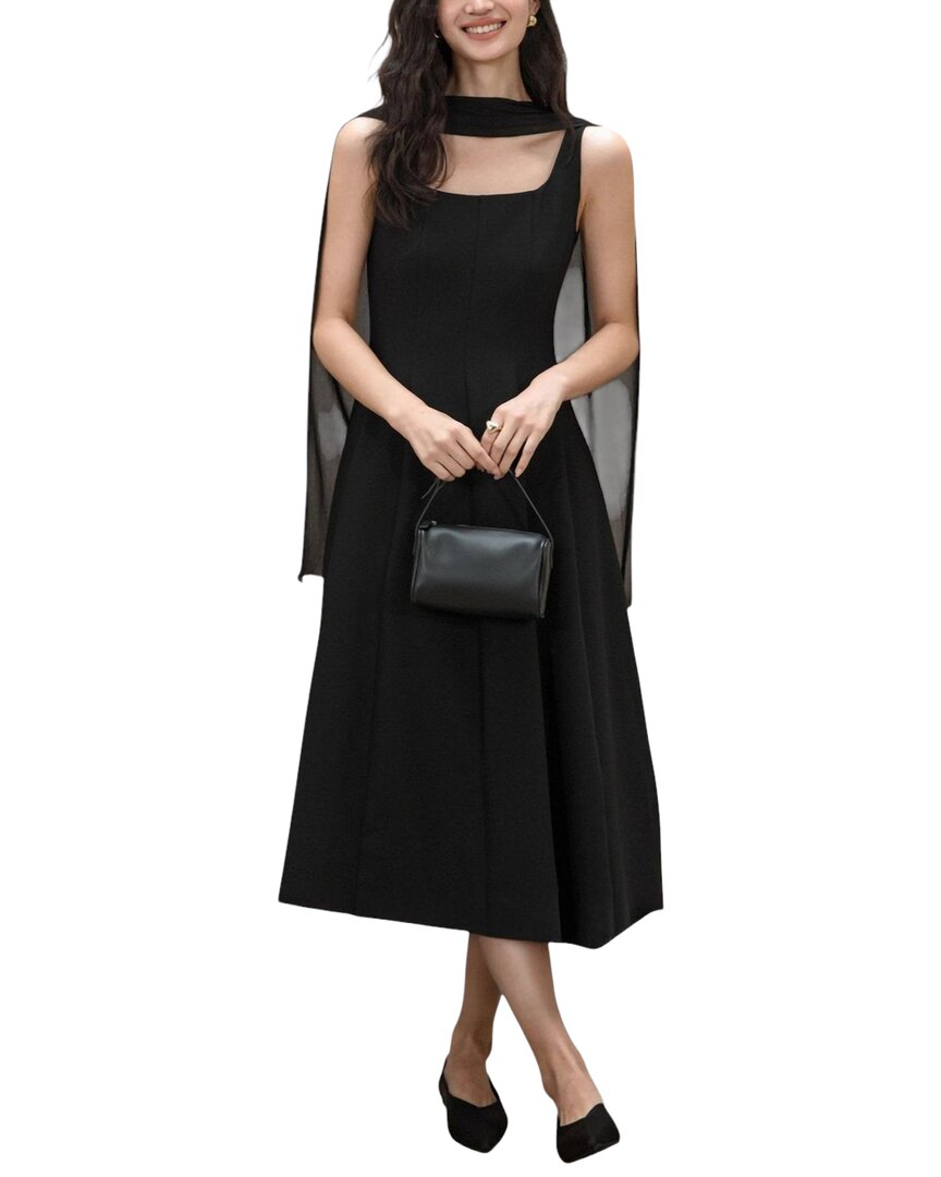 Enjoy Petra Day Dress In Black