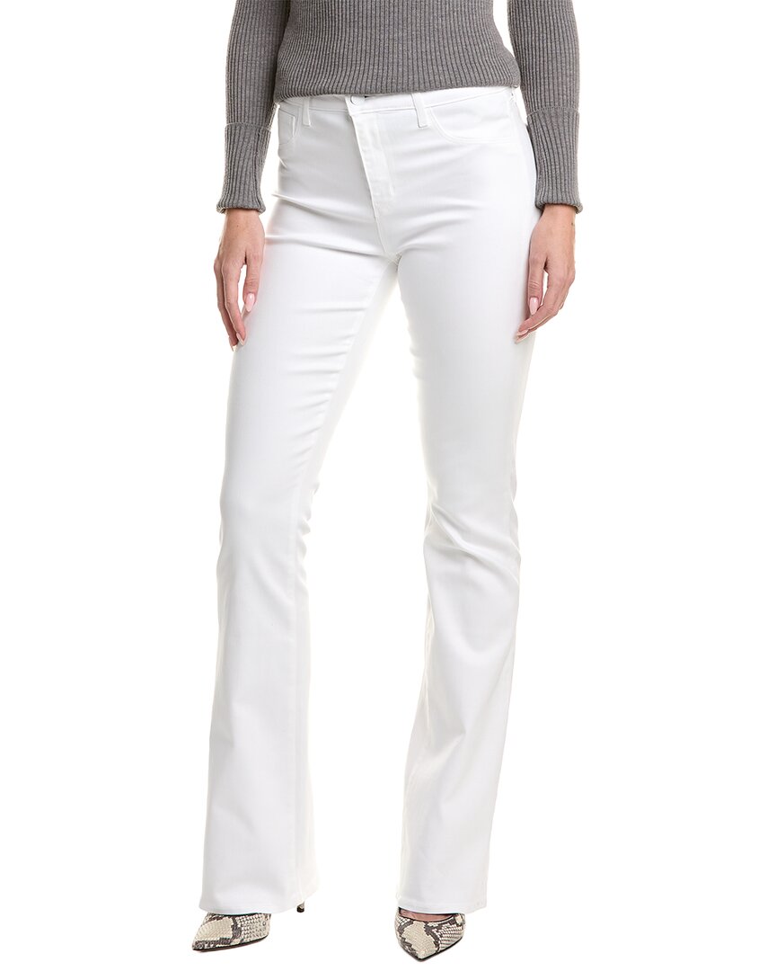 L'agence Marty High-rise Flare Jean In White