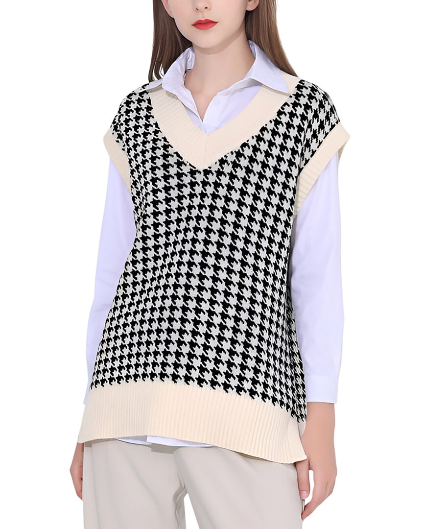 Camila Blanco Vest In Neutral