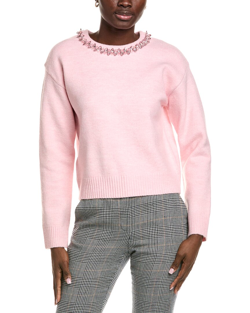 Endless Rose Rhinestone Top In Pink