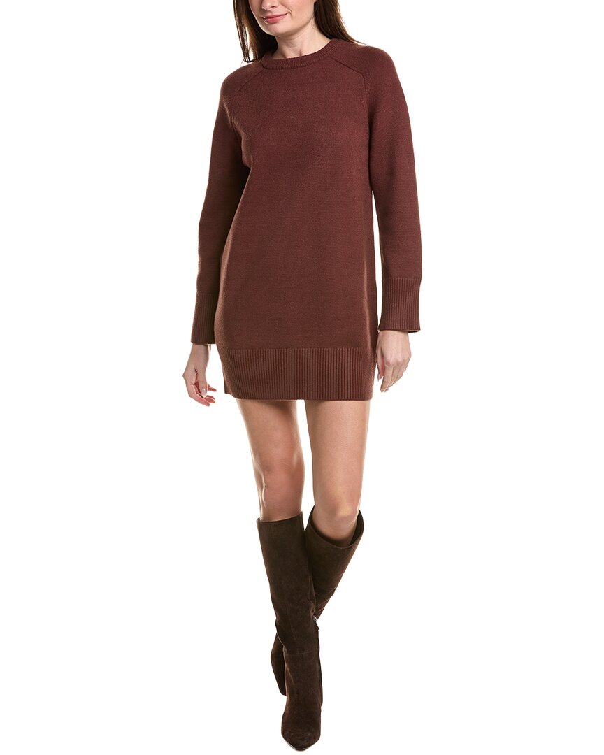 English Factory Mini Sweaterdress In Brown
