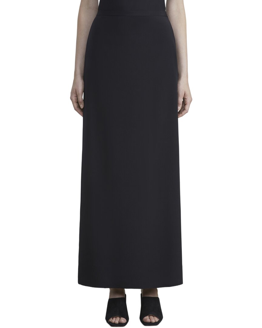 Lafayette 148 New York Side Zip Maxi Skirt In Black