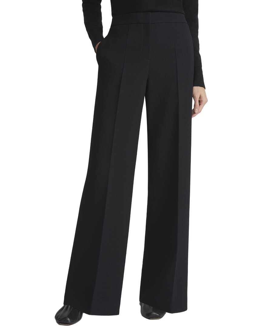 Lafayette 148 New York Dalton Wide Leg Pant In Black