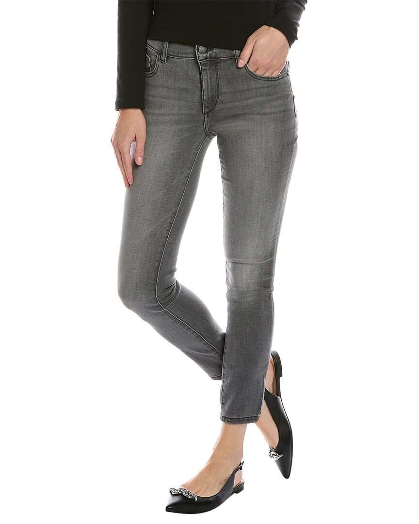 Dl1961 Florence Drizzle Ankle Skinny Jean In Gray