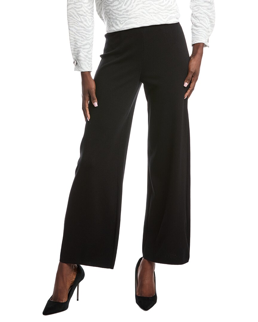 Anne Klein Luxe Sweater Pant In Black