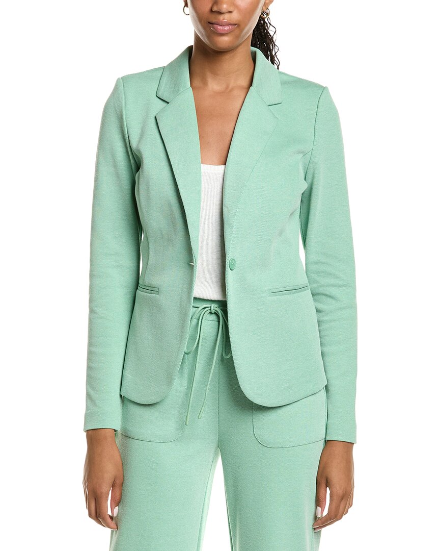 Ichi Ihkate Pique Jacket In Green