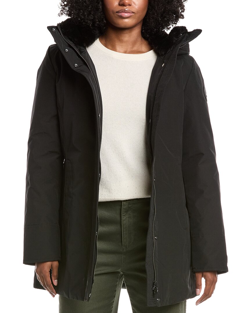Woolrich Boulder Down Parka In Black