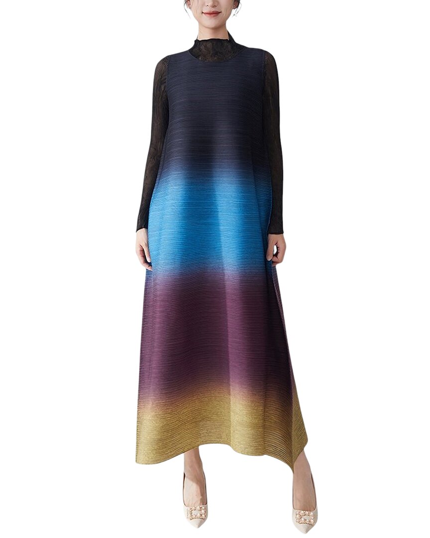 Linda Charm Midi Dress In Multi