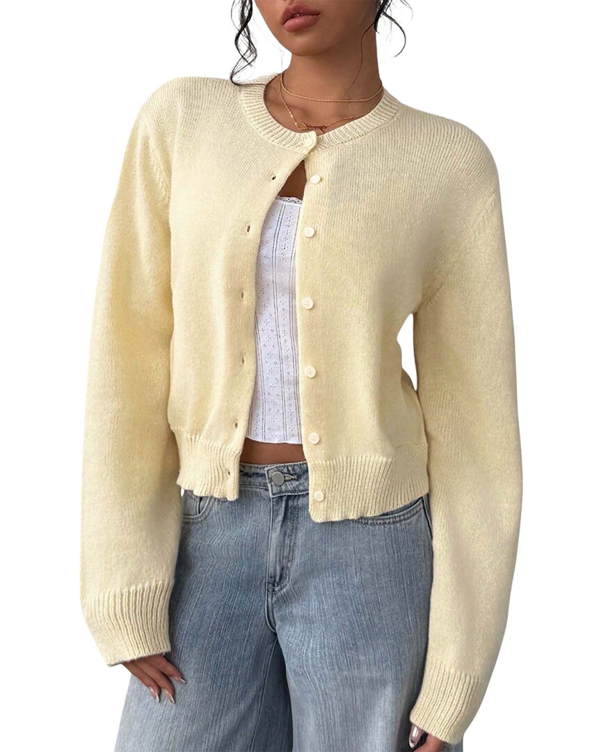 Vera Dolini Cardigan In Neutral