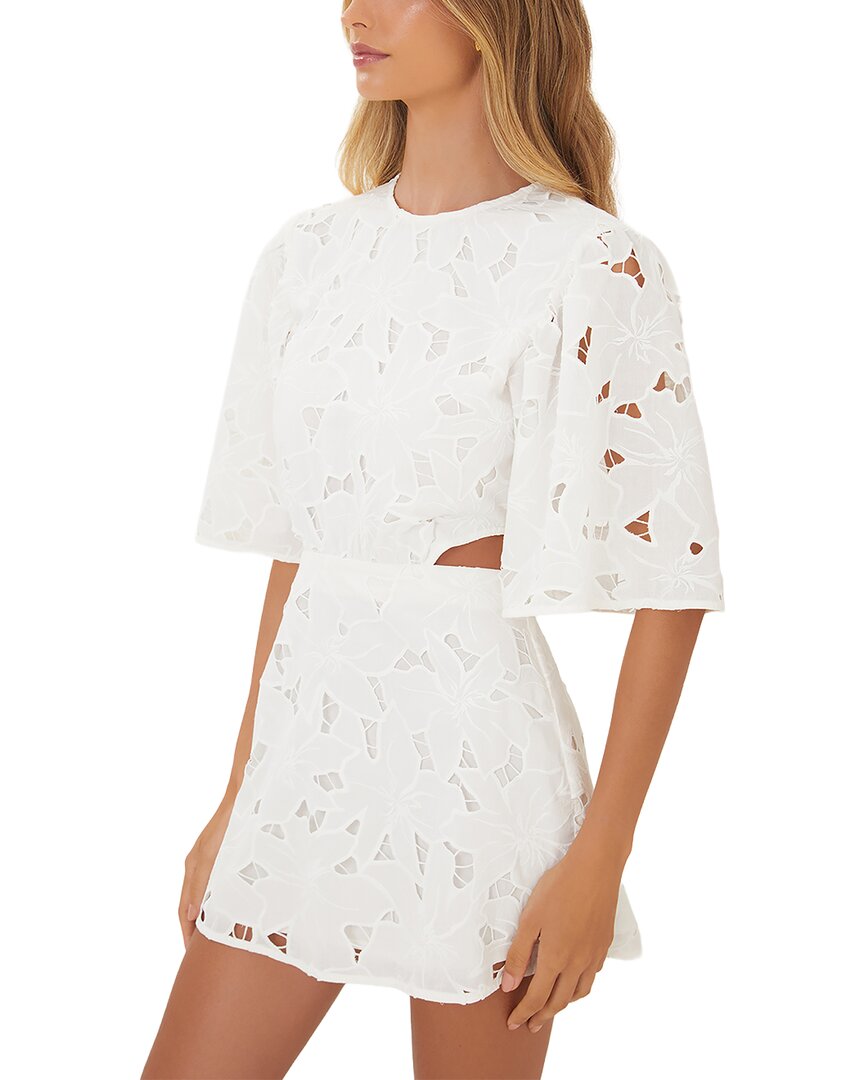 Vix Babi Short Dress In White