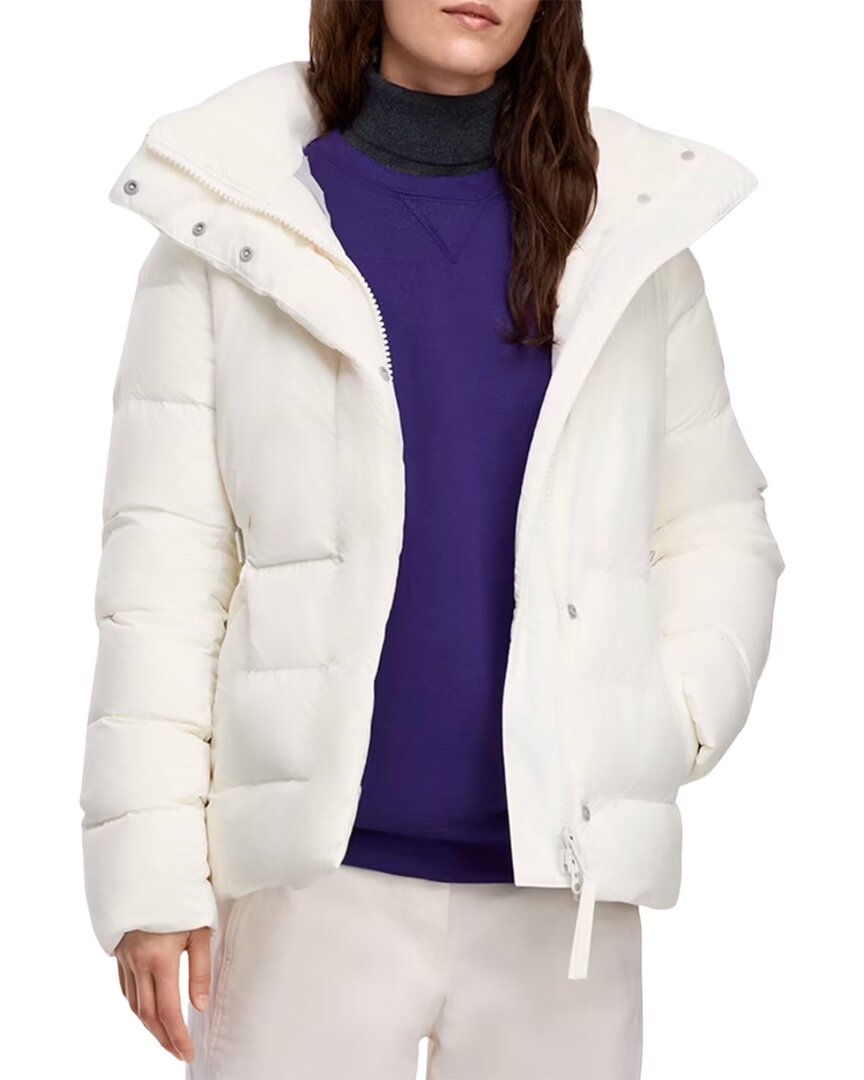 Canada Goose Lyndale 750 Fill Power Down Quilted Puffer Jacket In White