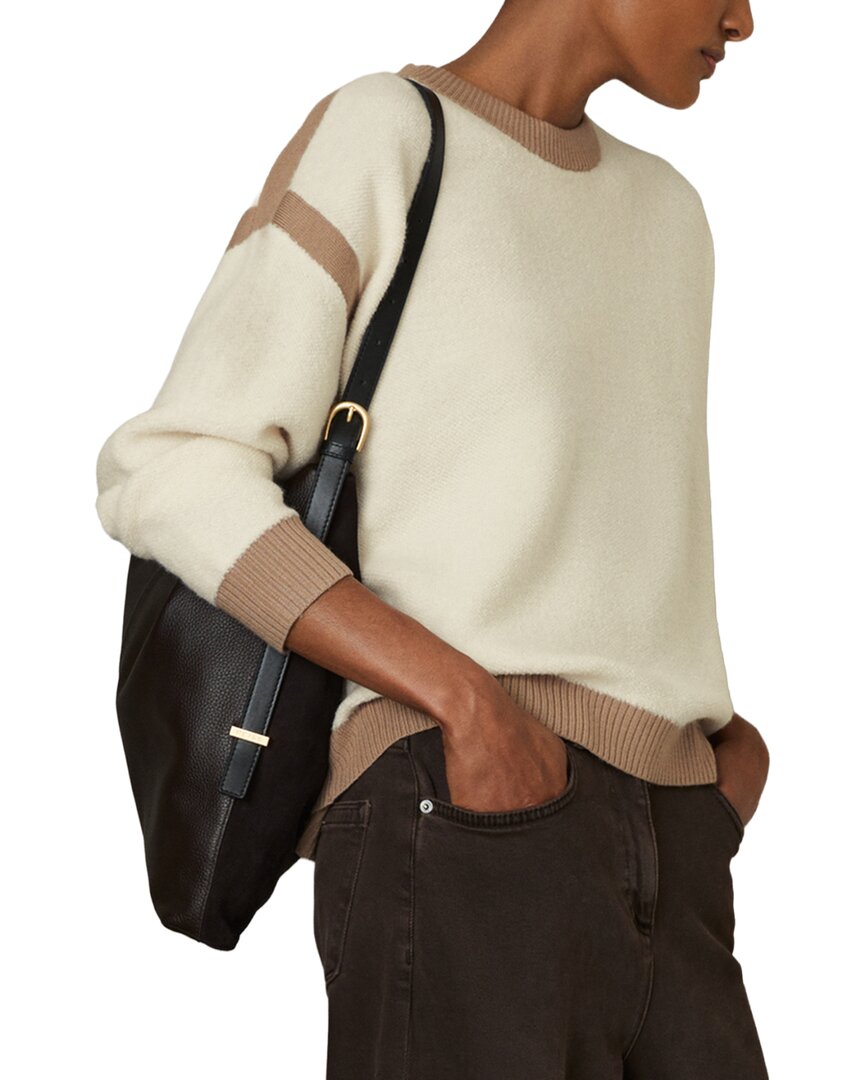 Reiss Beth Wool Sweater In Neutral