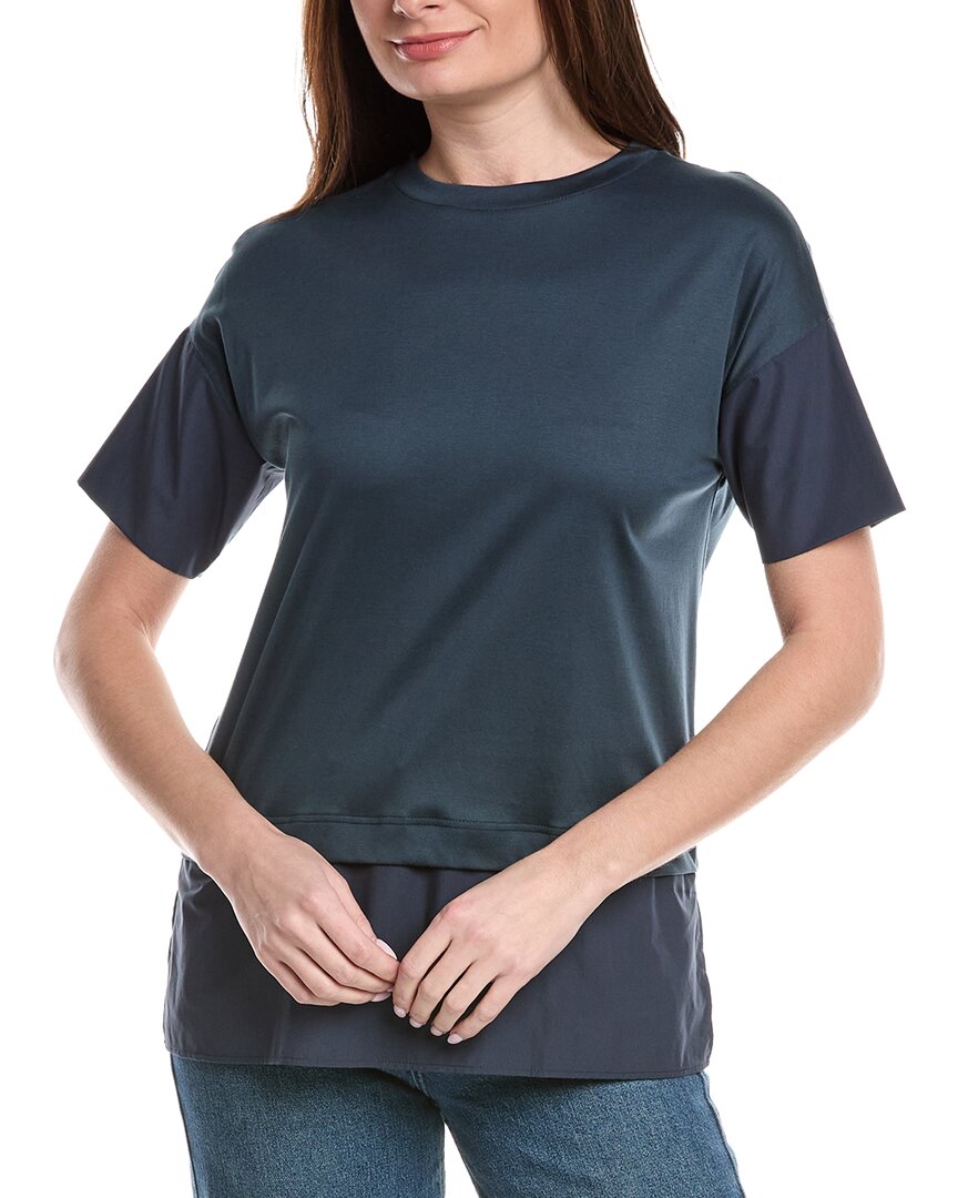 Akris Knit Top In Blue
