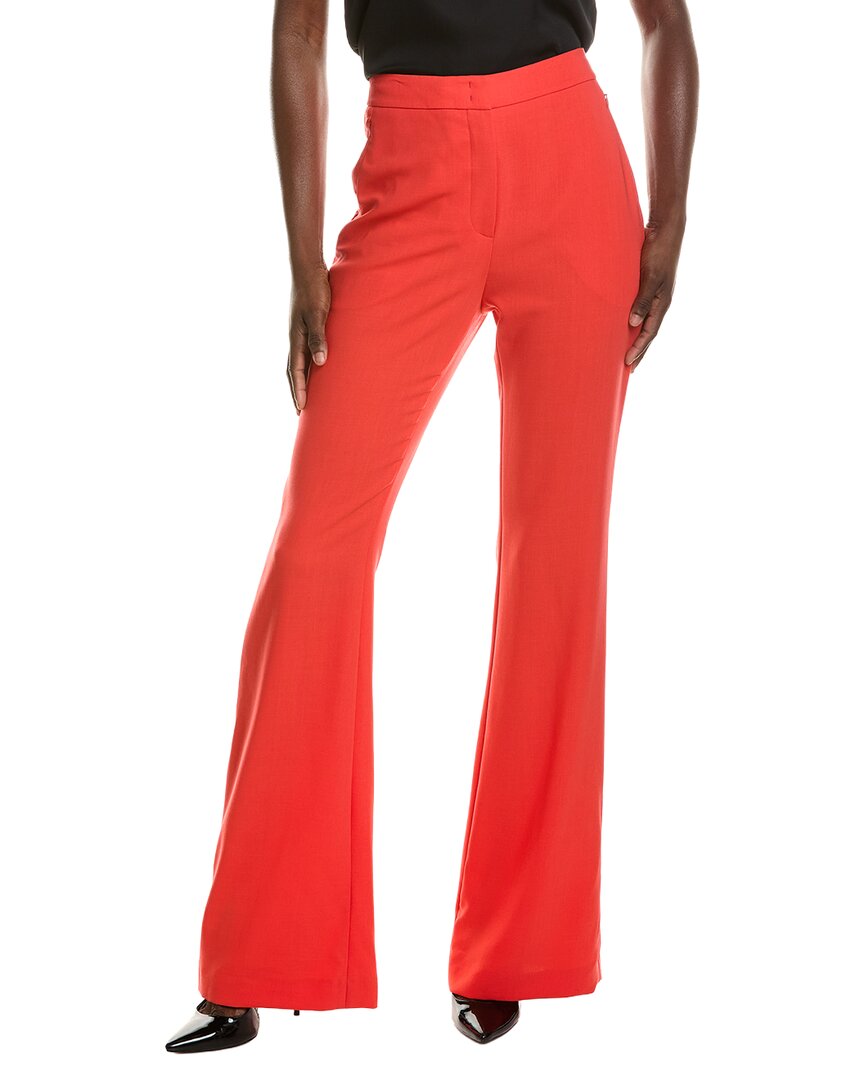 Akris Farida Wool-blend Pant In Pink